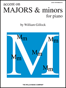 <i>Accent on Majors and Minors</i> is a collection of 14 late elementary to early intermediate Gillock originals such as <i>Sidewalk Waltz</i>, <i>Summertime Caprice</i>, and <i>Swiss Music Box</i>. It also functions as a theory workbook that will ensure a better understanding of each of the major and minor keys. Prefaced before each piece is its scale, the chords and cadences in the key, and the student is also required to write in the key signature before beginning each piece.