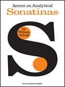 Three delightful sonatinas, each three movements long. William Gillock deftly introduces sonata form to the early piano beginner with the fine construction of these melodic classically-inspired pieces. Each piece is prefaced by helpful questions and introductory hints.